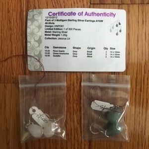 Sterling Silver Drop Earrings